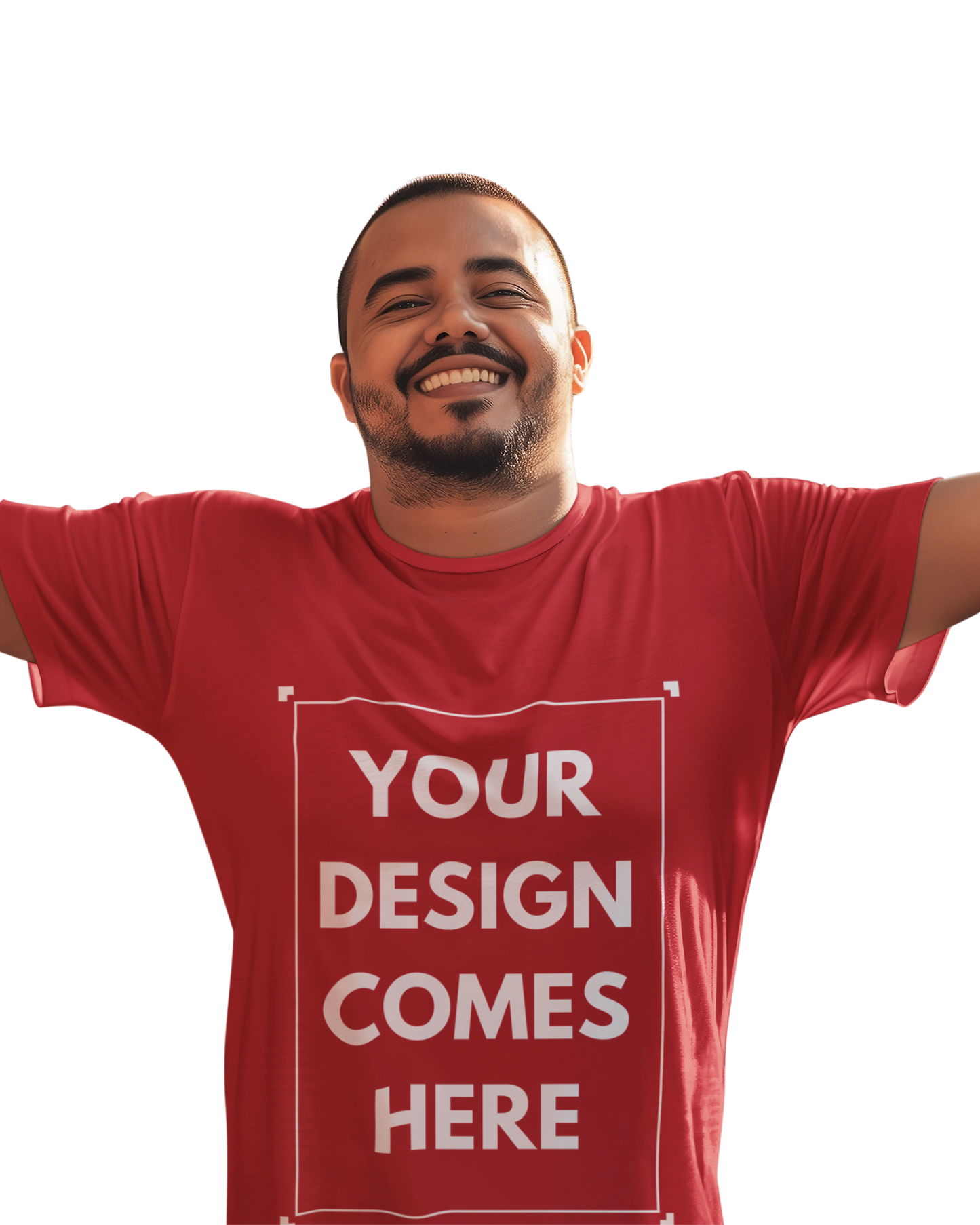 Customized Men's Regular Fit Tee | Front Print