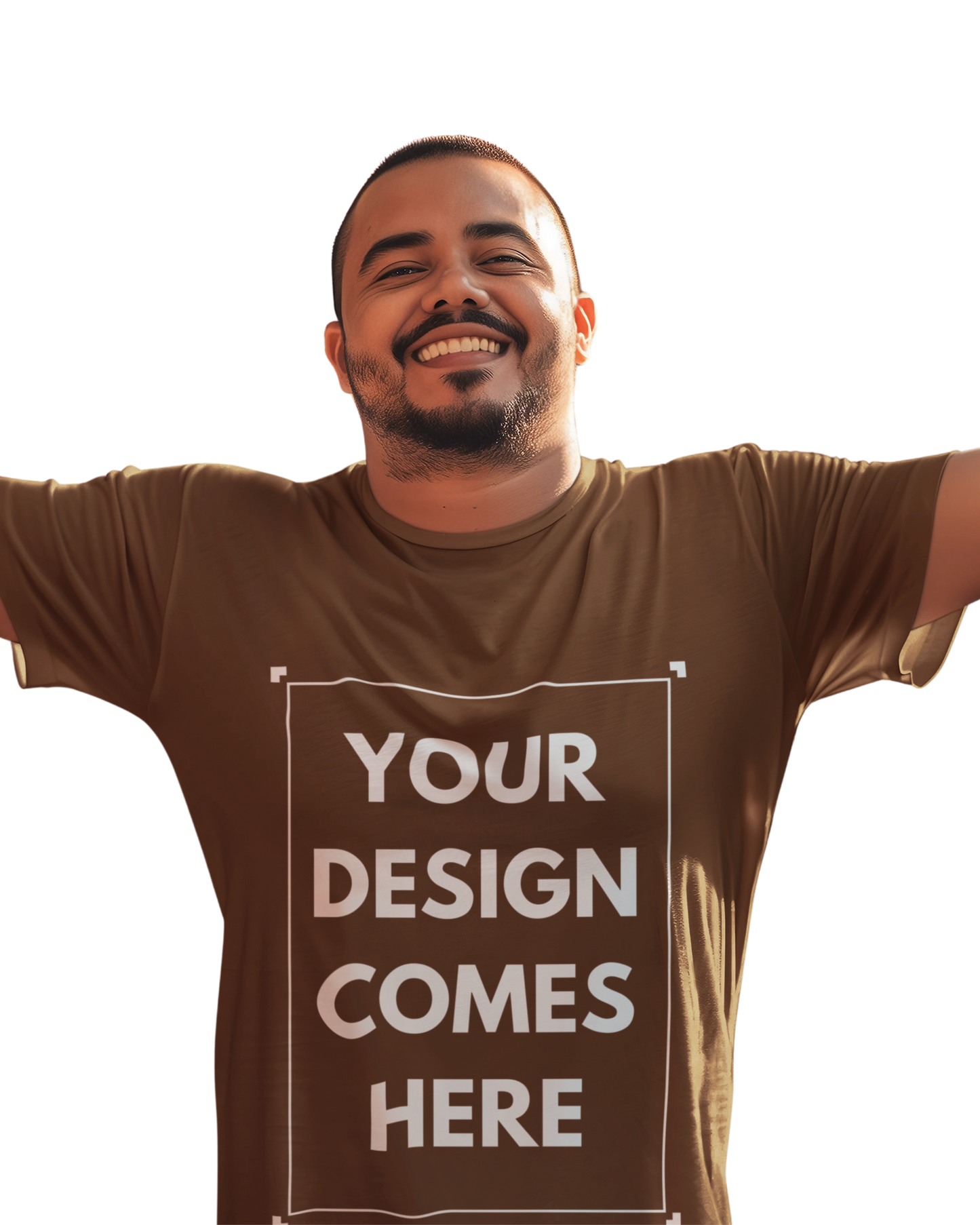 Customized Men's Regular Fit Tee | Front Print