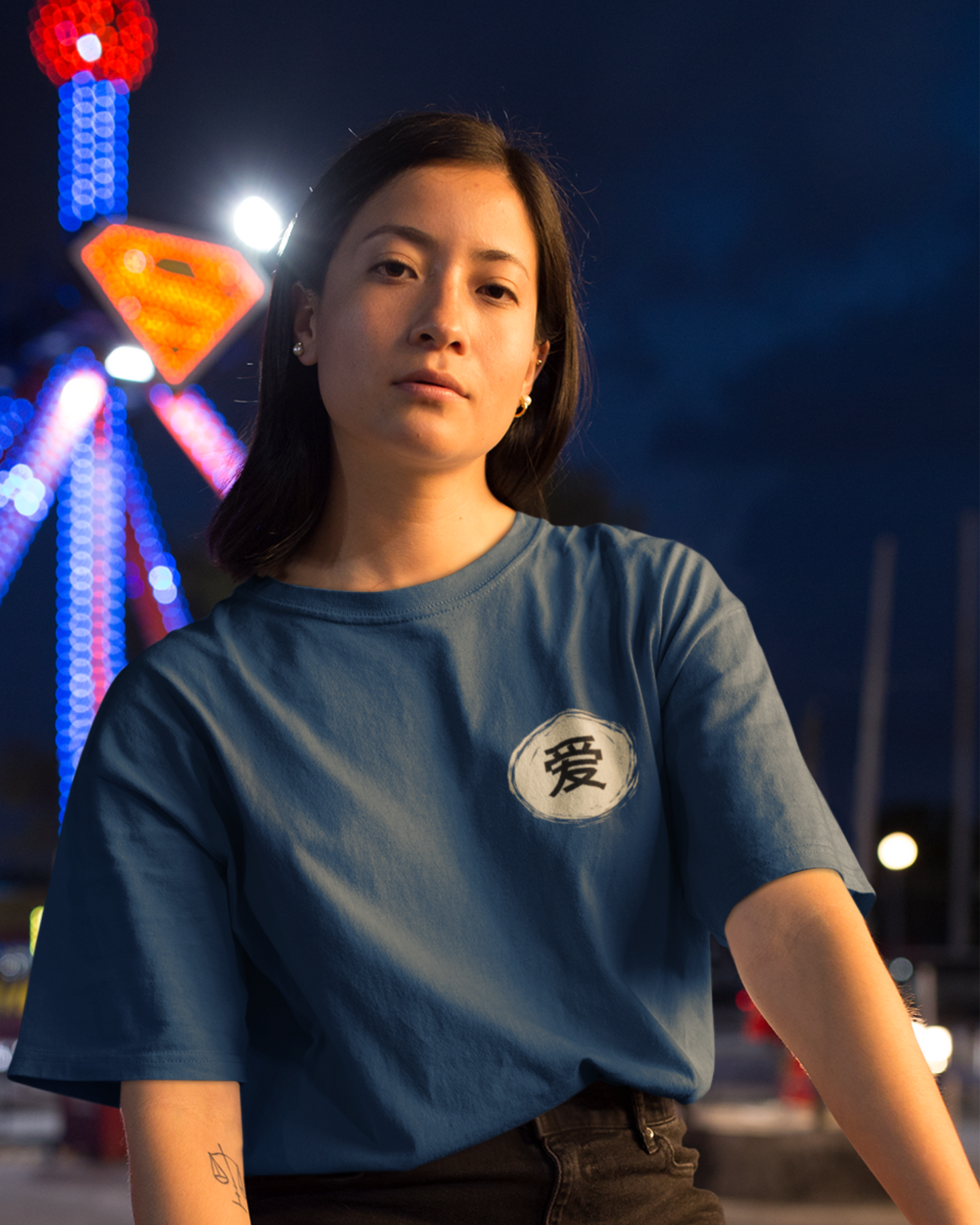 Wai Bi Fi Japanese| Vibeify Unisex Oversized T-Shirt - Soft 100% Cotton Relaxed Fit Tee