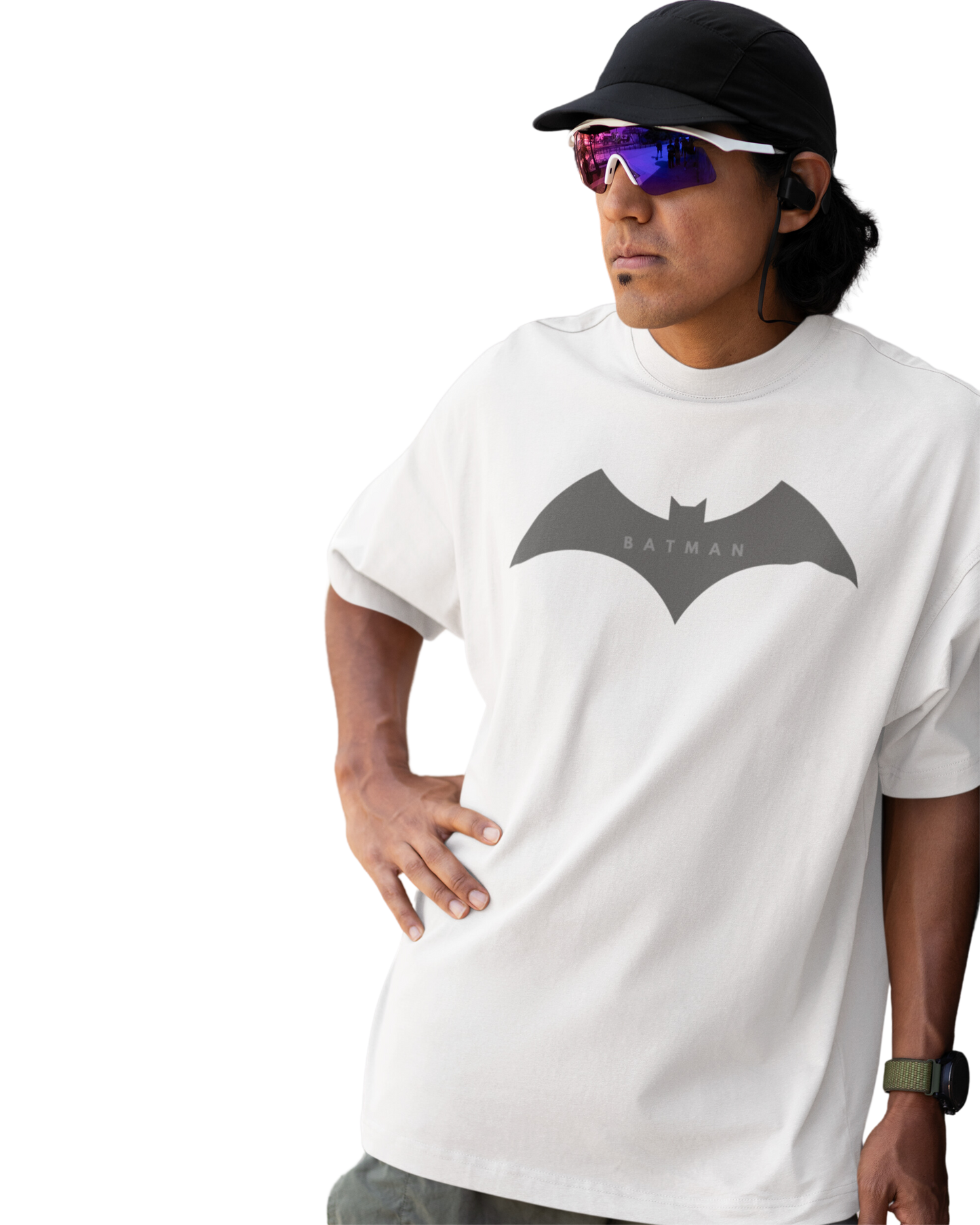Batman & Joker | Vibeify Unisex Oversized T-Shirt - Soft 100% Cotton Relaxed Fit Tee
