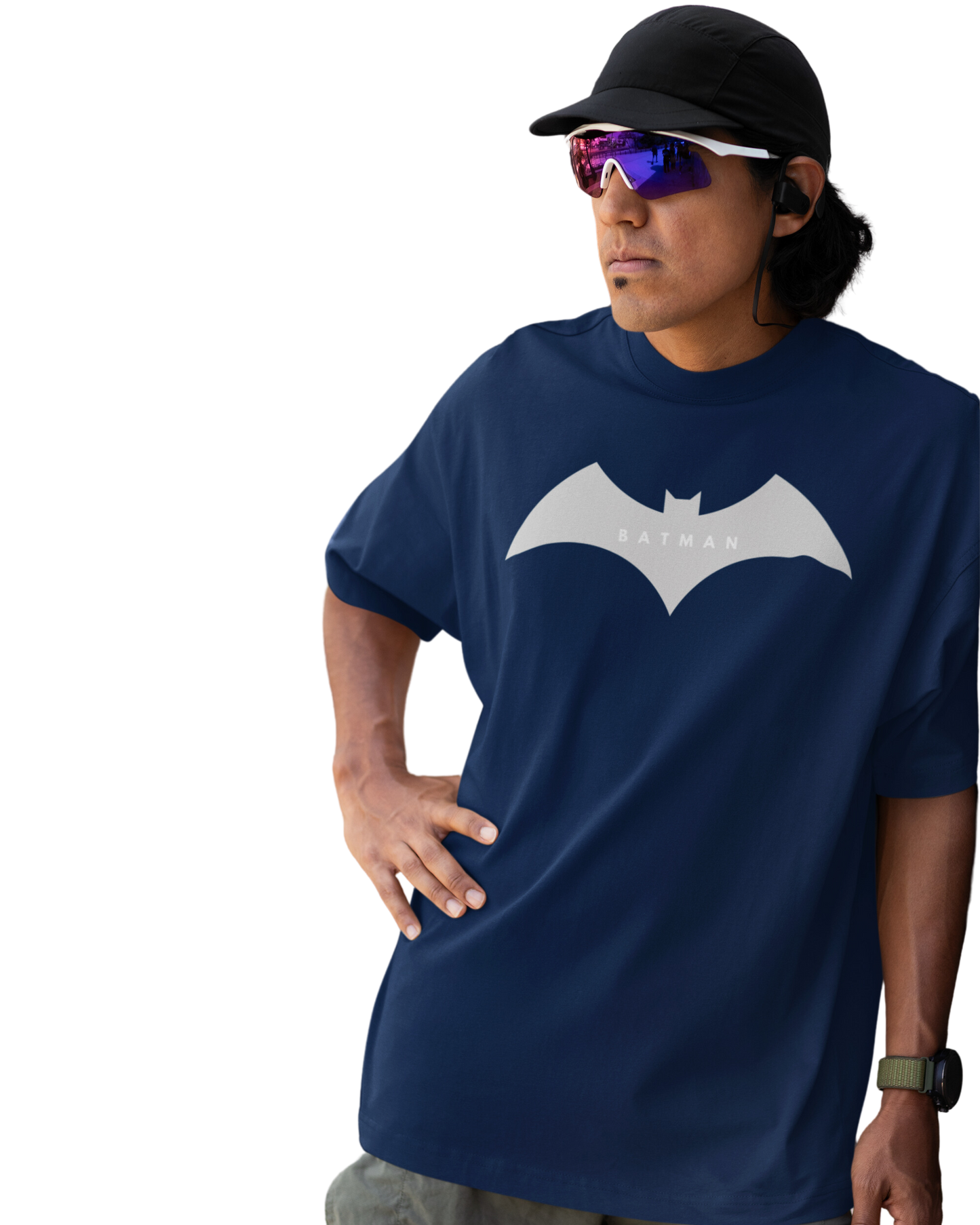 Batman & Joker | Vibeify Unisex Oversized T-Shirt - Soft 100% Cotton Relaxed Fit Tee