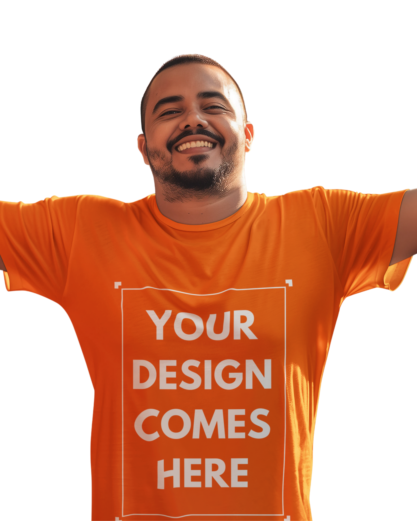 Customized Men's Regular Fit Tee | Front Print