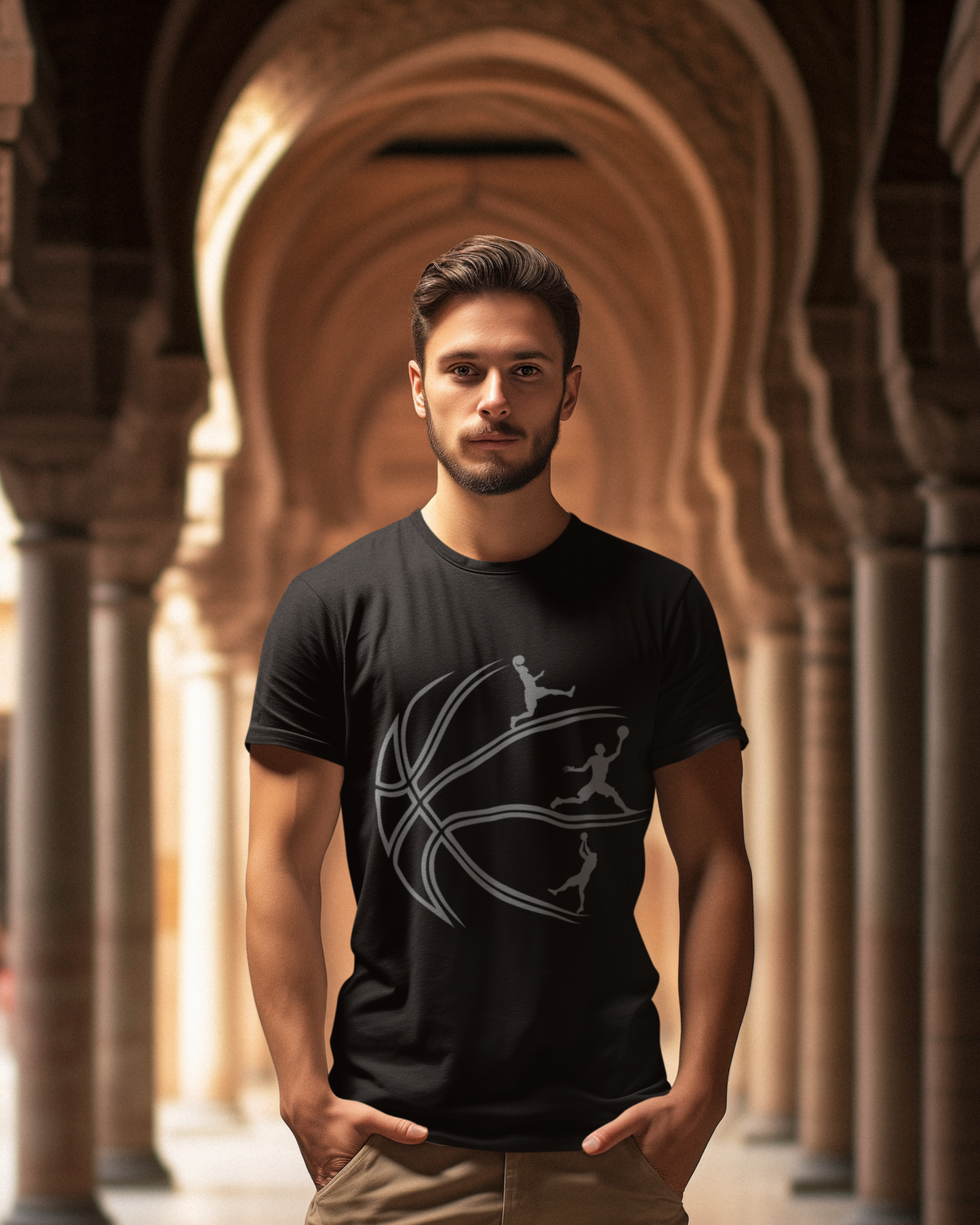 Slam Dunk | Vibeify Premium Basketball T-Shirt