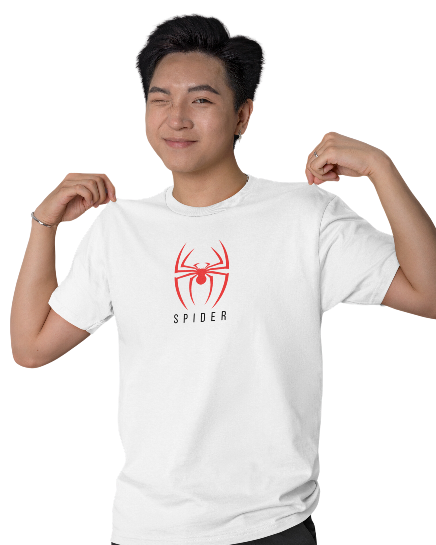 SPIDER | Vibeify Regular Fit Men's T-Shirt - Premium 100% Cotton
