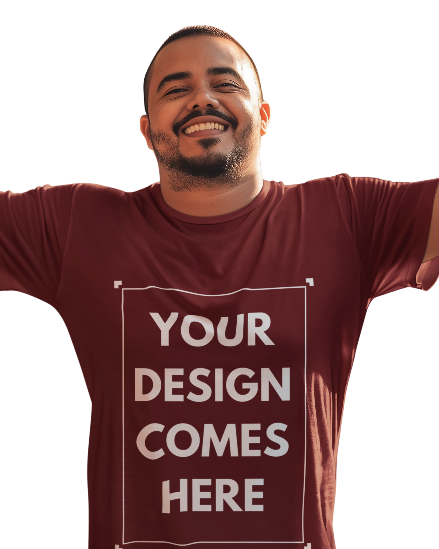 Customized Men's Regular Fit Tee | Front Print