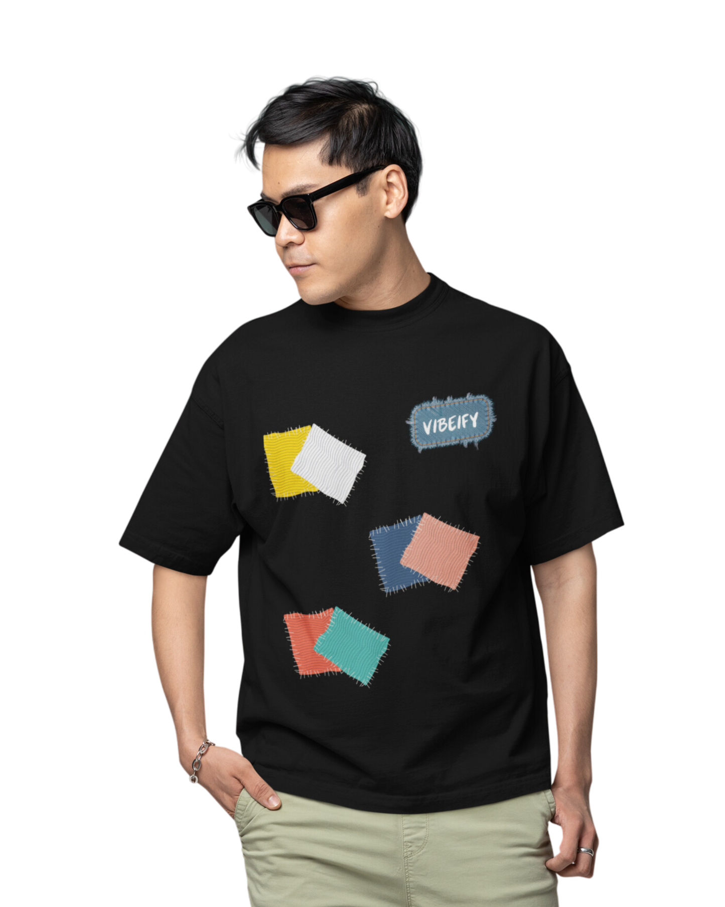 Beggar Stitch Oversized T-Shirt | Unisex Premium Streetwear