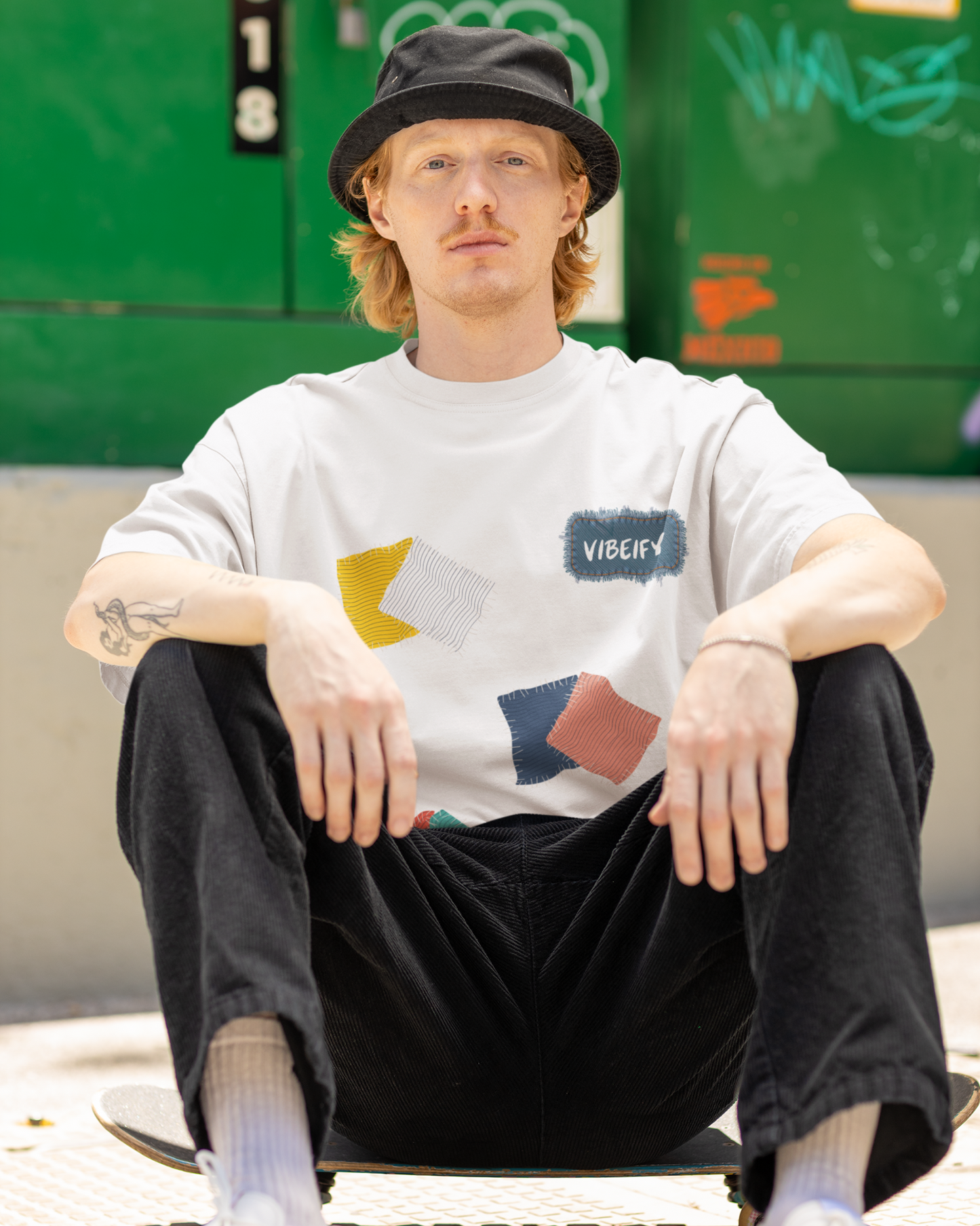 Beggar Stitch Oversized T-Shirt | Unisex Premium Streetwear