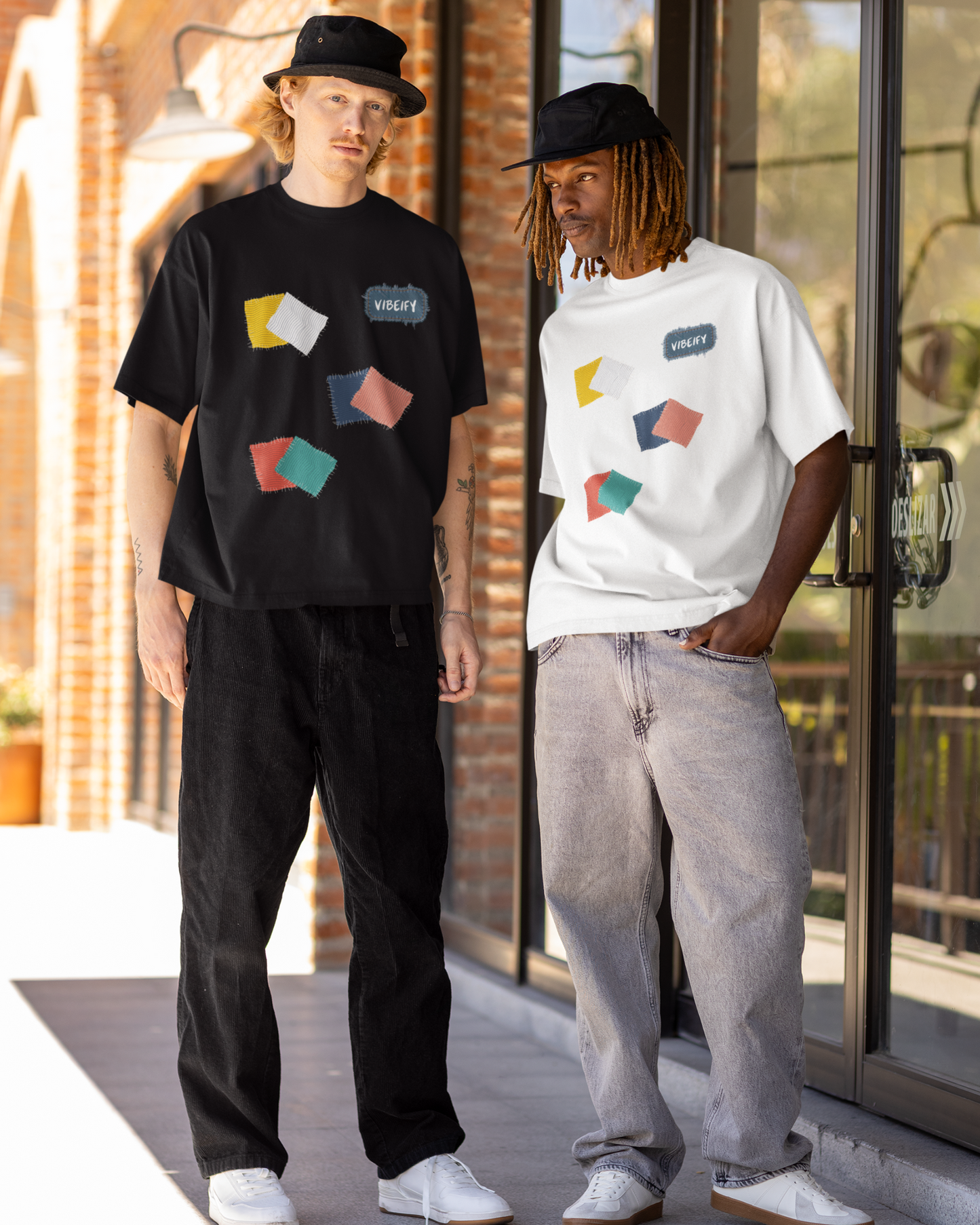 Beggar Stitch Oversized T-Shirt | Unisex Premium Streetwear