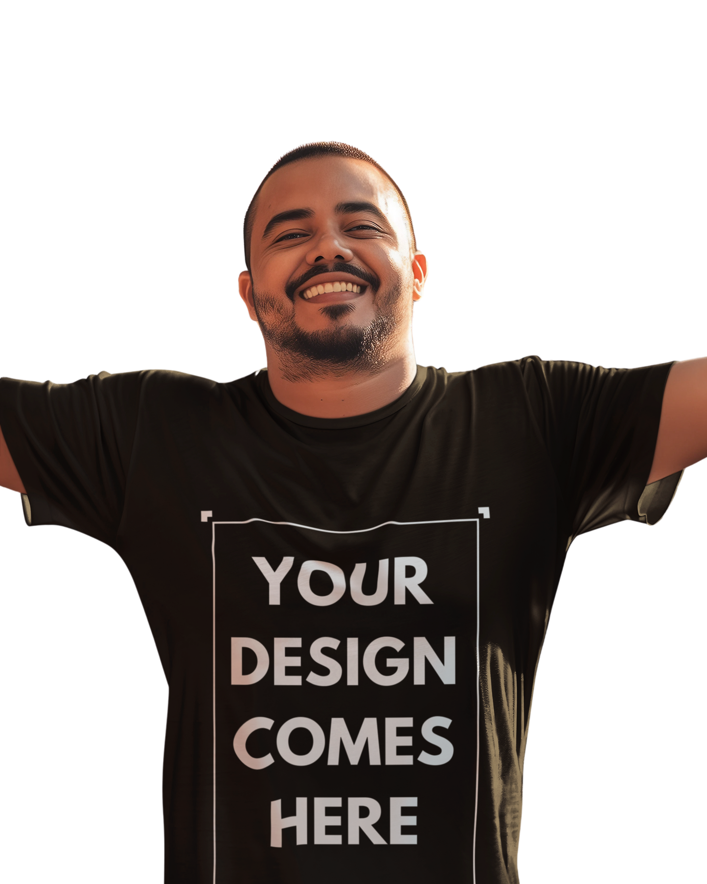 Customized Men's Regular Fit Tee | Front Print