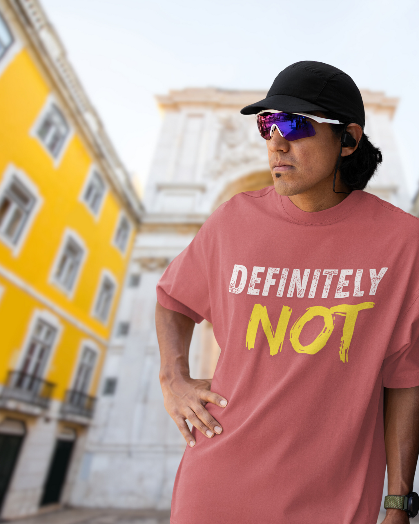 Definitely Not | Vibeify Unisex Premium Oversized T-Shirt