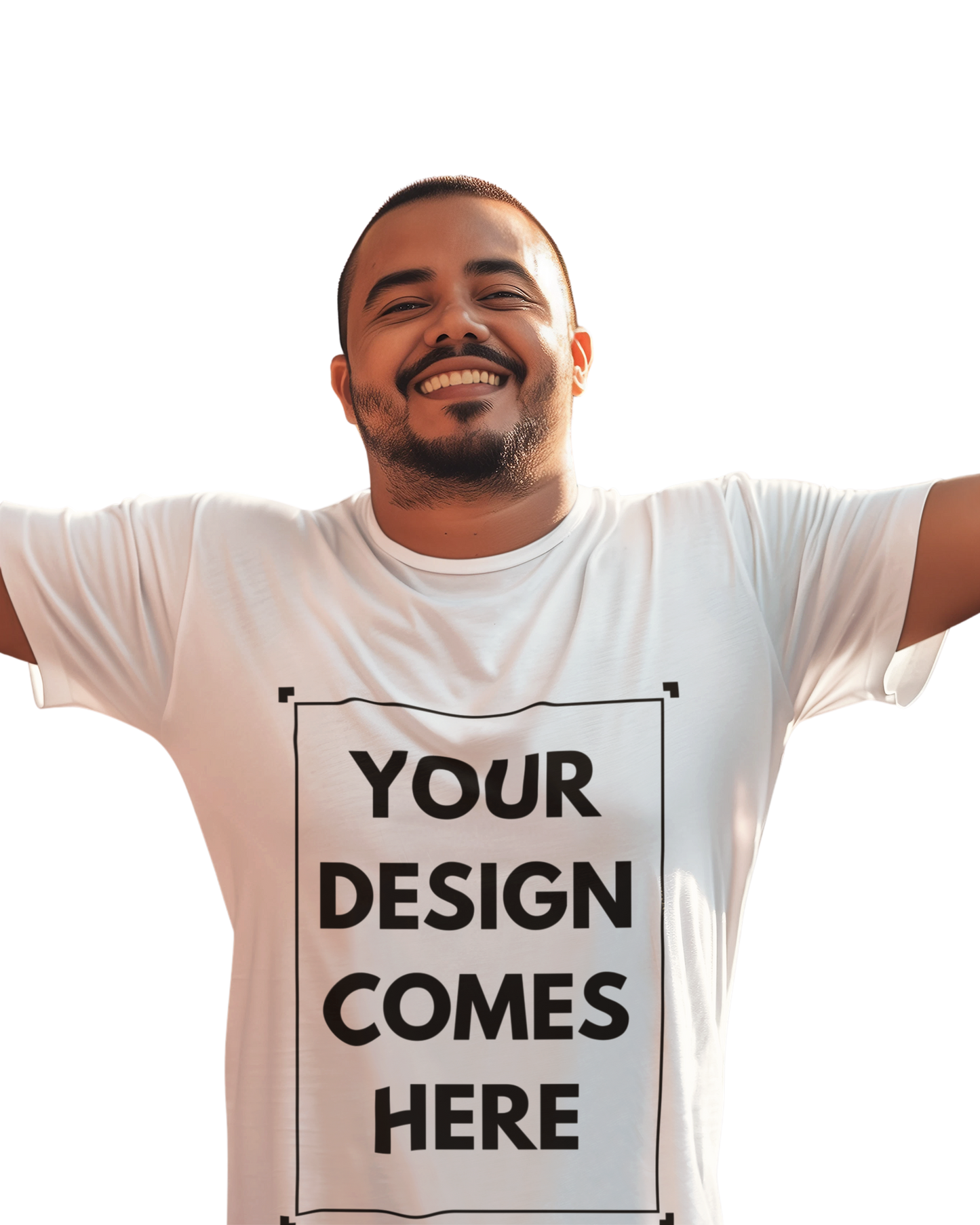 Customized Men's Regular Fit Tee | Front Print