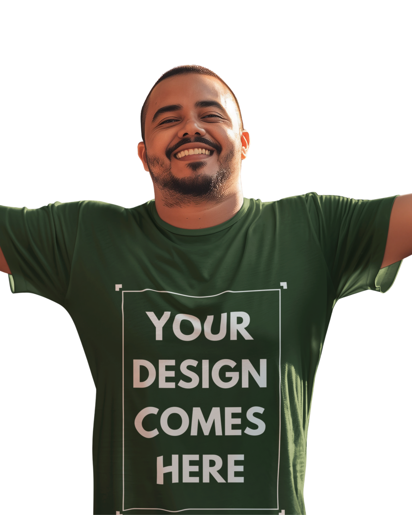 Customized Men's Regular Fit Tee | Front Print