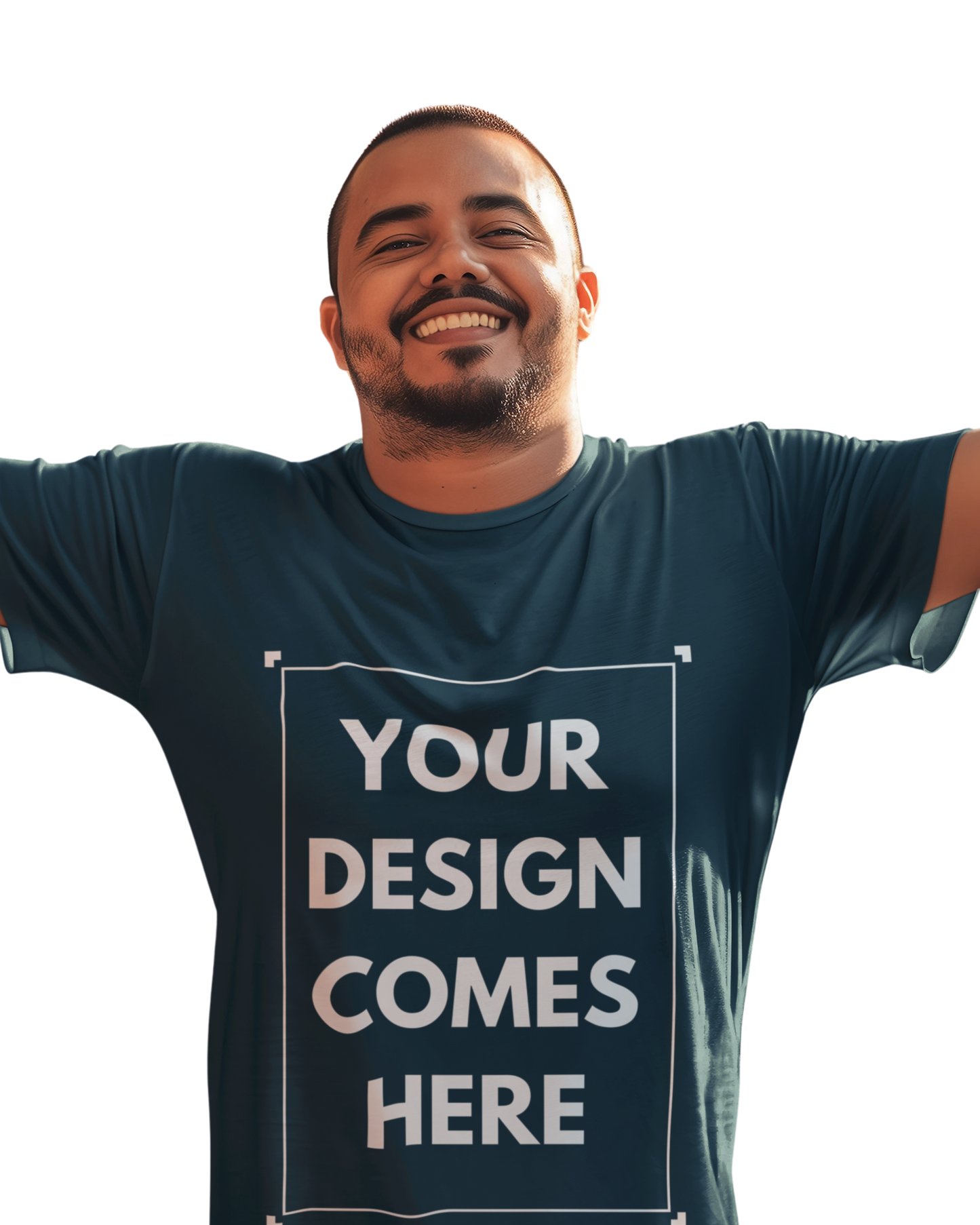 Customized Men's Regular Fit Tee | Front Print
