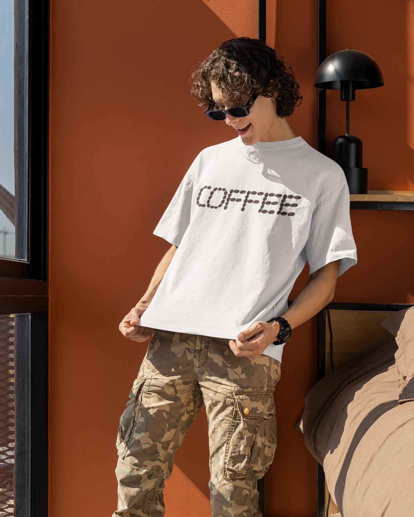 Vibeify Brew Bold Coffee Bean Premium Unisex Tee