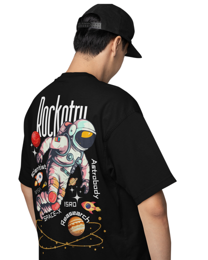 Rocketry Adventure | Vibeify Unisex Oversized T-Shirt - Premium 100% Cotton Relaxed Fit