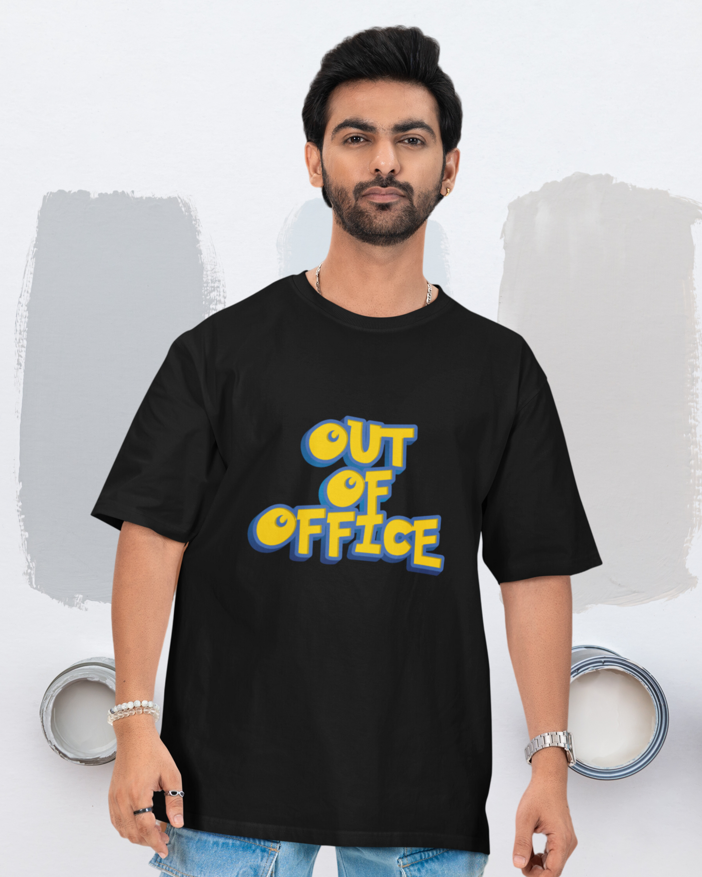 Vibeify Out of Office Premium Oversized T-shirt