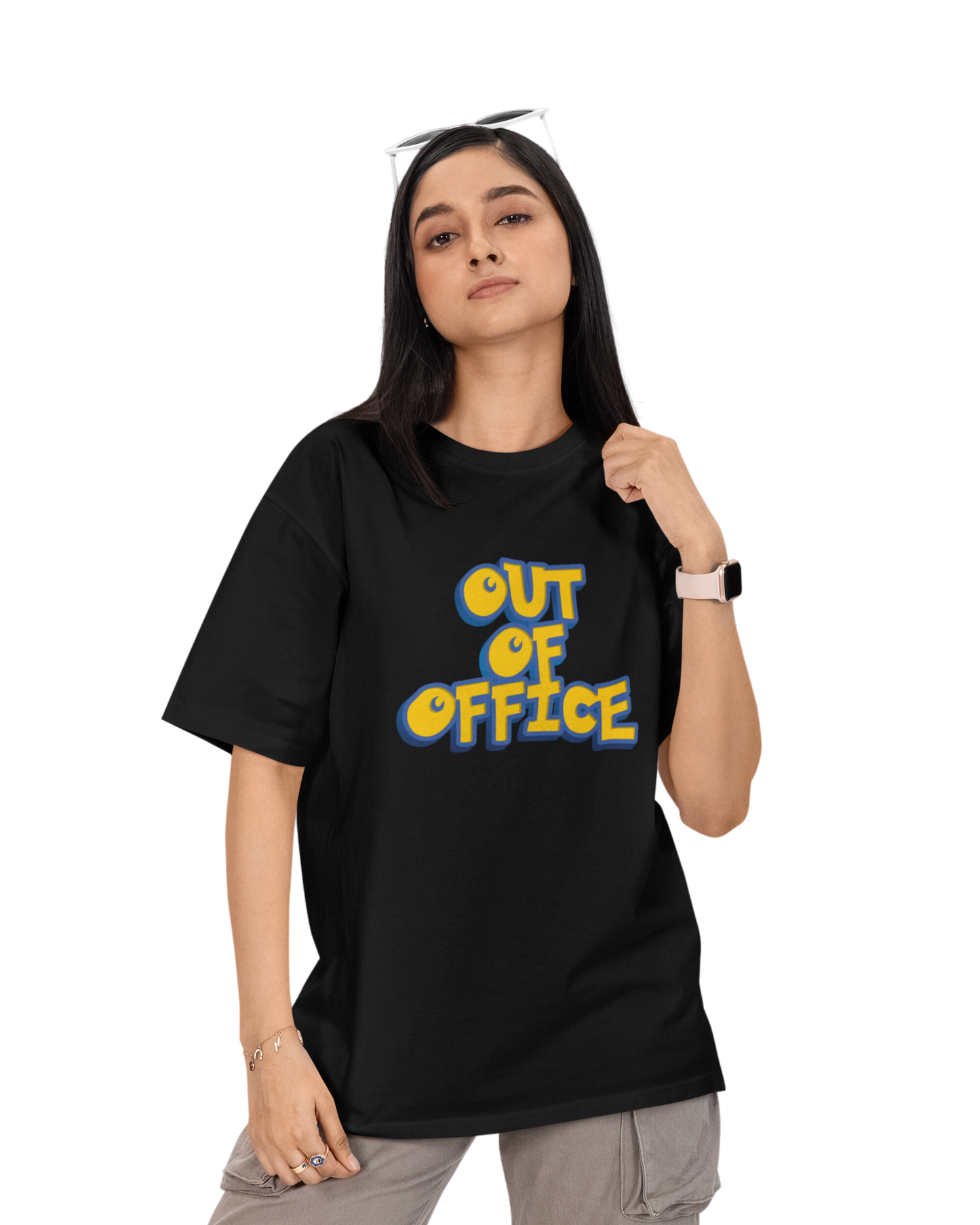 Vibeify Out of Office Premium Oversized T-shirt