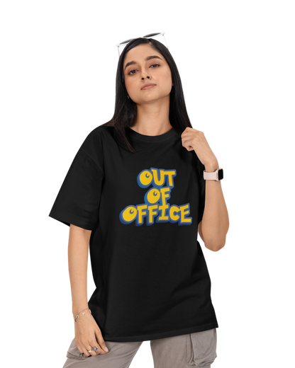 Vibeify Out of Office Premium Oversized T-shirt