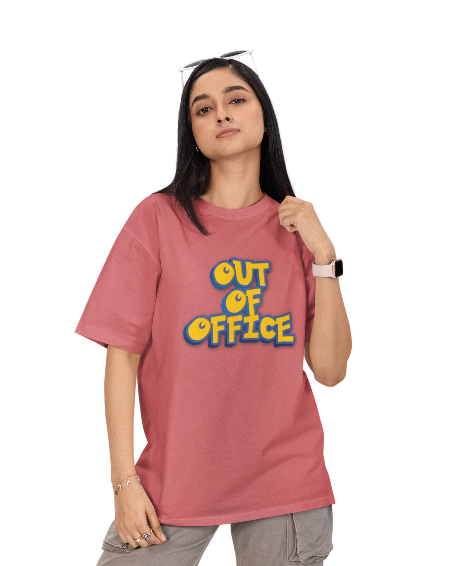Vibeify Out of Office Premium Oversized T-shirt