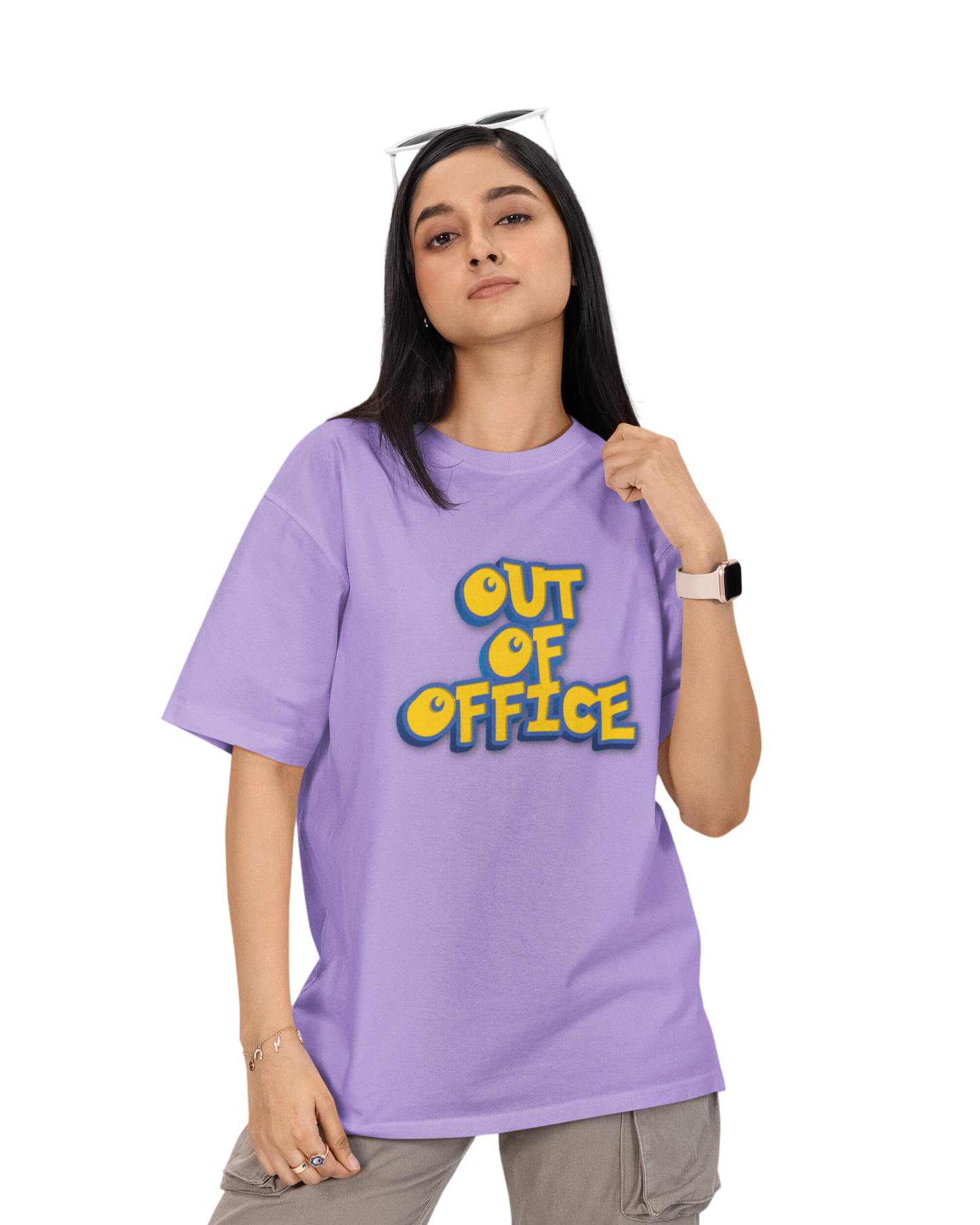 Vibeify Out of Office Premium Oversized T-shirt