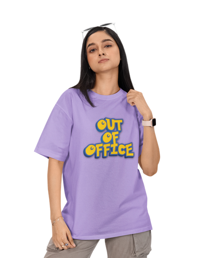 Vibeify Out of Office Premium Oversized T-shirt