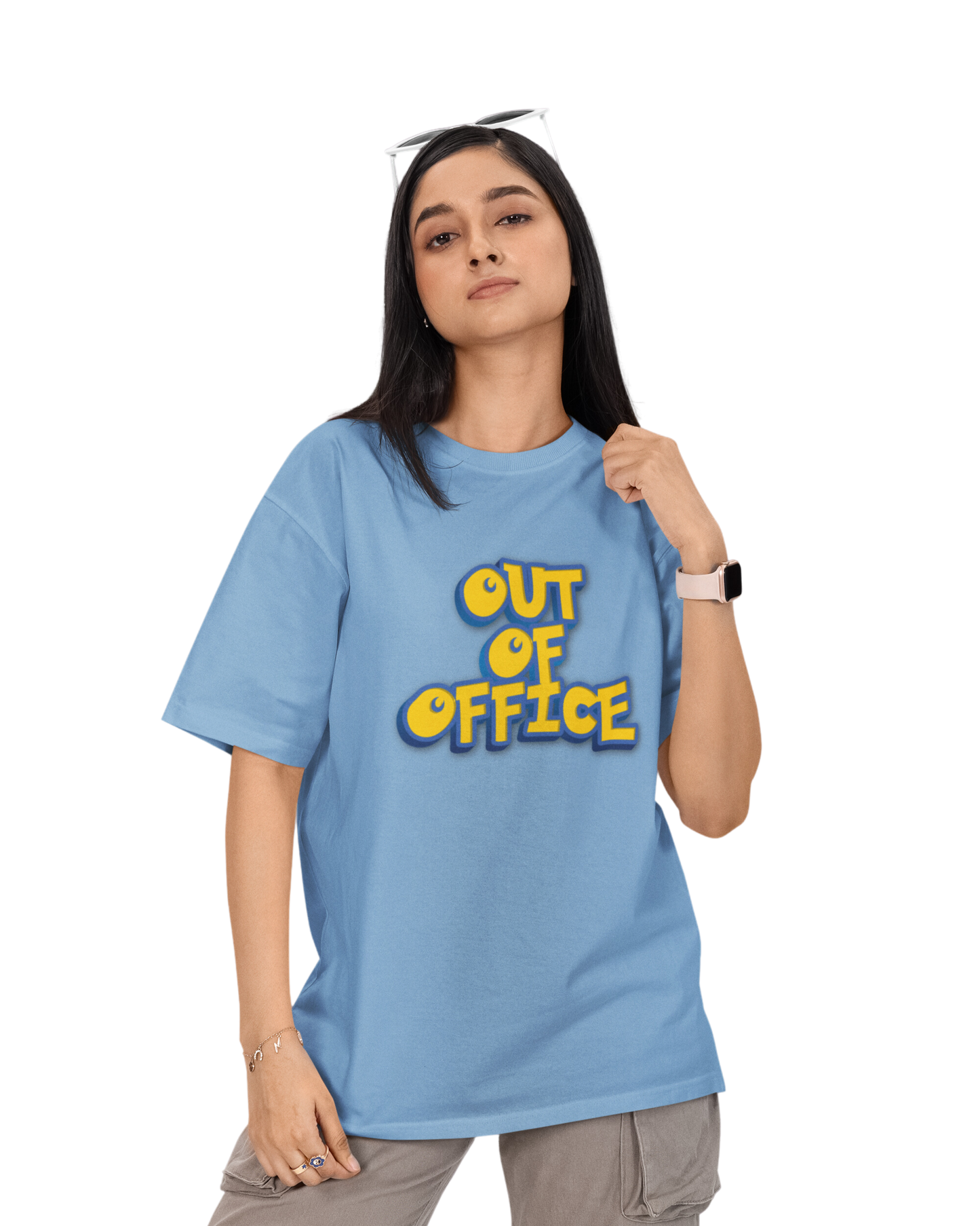 Vibeify Out of Office Premium Oversized T-shirt
