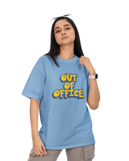 Vibeify Out of Office Premium Oversized T-shirt