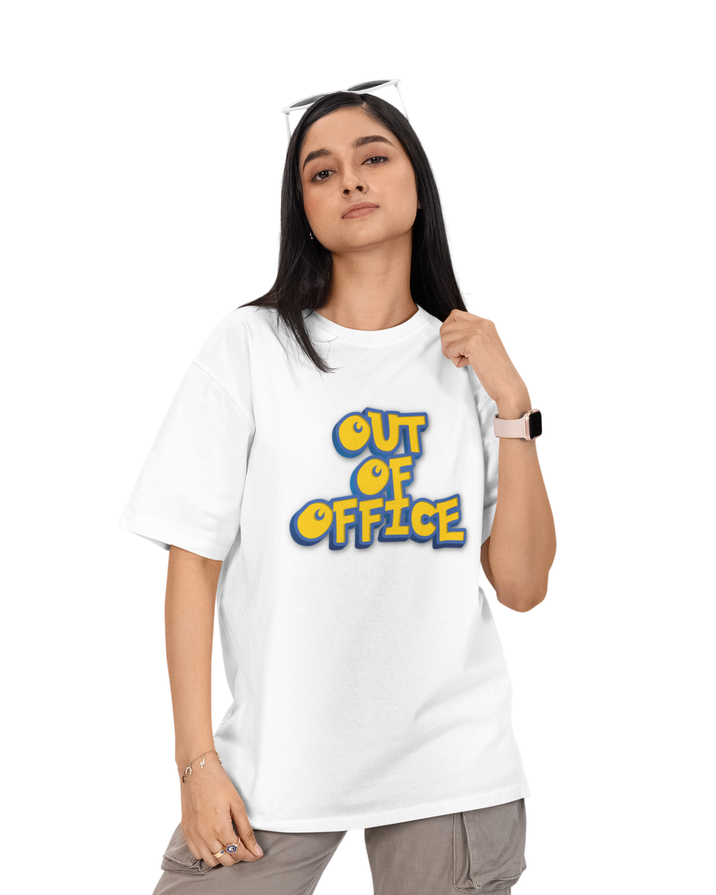 Vibeify Out of Office Premium Oversized T-shirt
