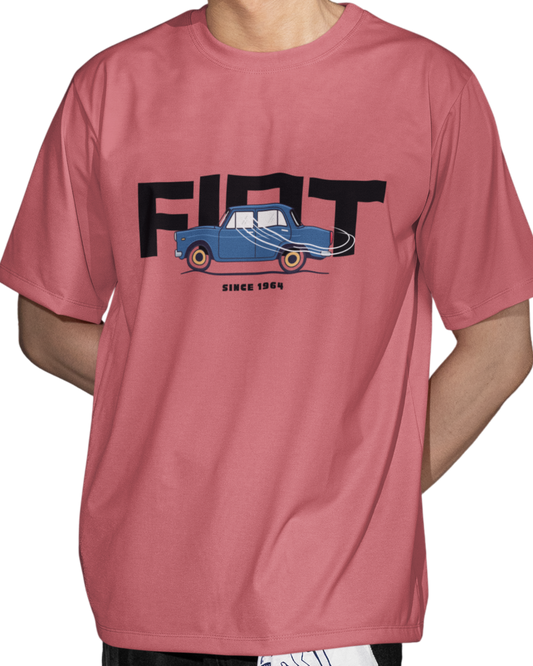 Vintage Fiat Premier Padmini  - Vibeify® Oversized Unisex T-shirt