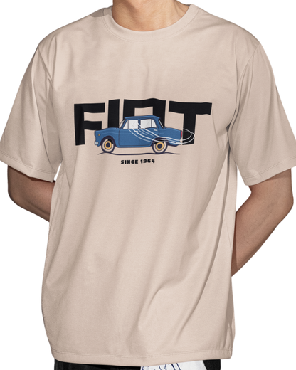 Vintage Fiat Premier Padmini  - Vibeify® Oversized Unisex T-shirt