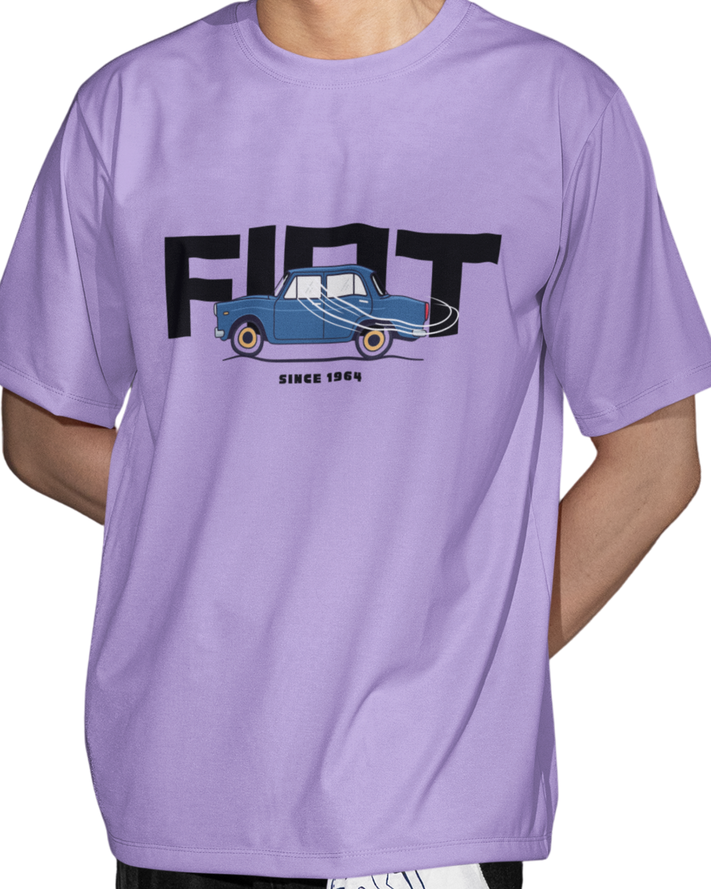 Vintage Fiat Premier Padmini  - Vibeify® Oversized Unisex T-shirt