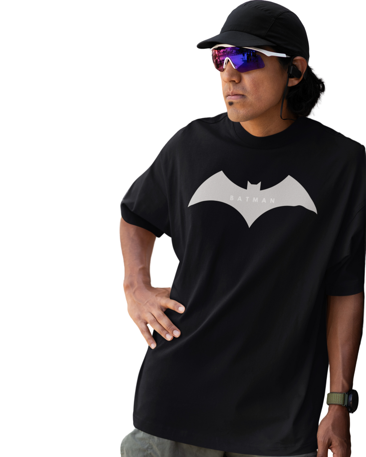 Batman & Joker | Vibeify Unisex Oversized T-Shirt - Soft 100% Cotton Relaxed Fit Tee