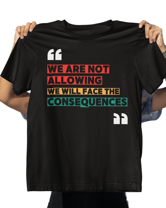 We are not allowing. We will face the consequences | TN police pride | Regular-Fit Tshirt