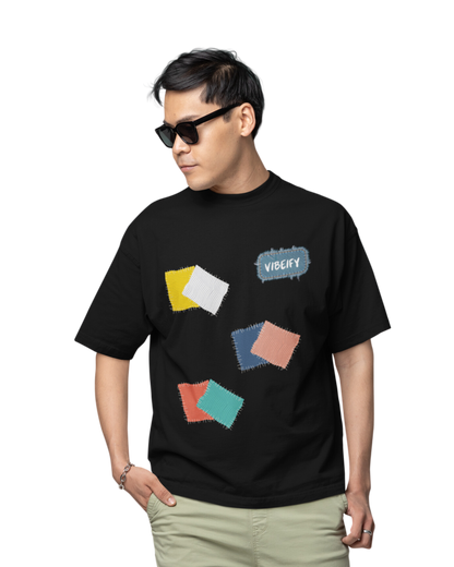 Beggar Stitch Oversized T-Shirt | Unisex Premium Streetwear