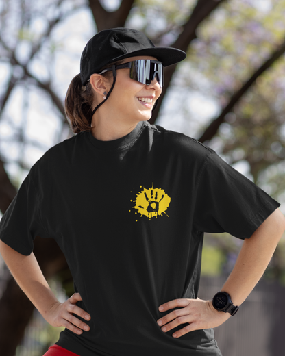 Happy Hormones | Vibeify Unisex Oversized T-Shirt - Soft 100% Cotton Relaxed Fit Tee