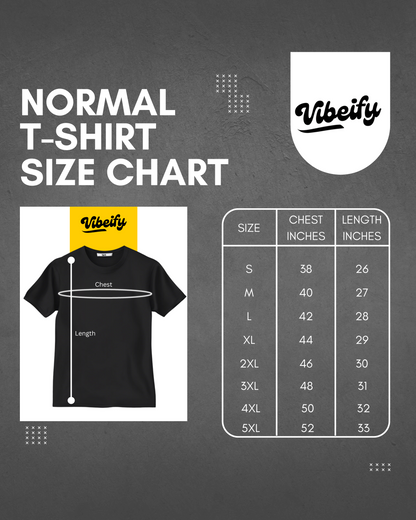NOPE Graphic | Vibeify Regular Fit Men's T-Shirt - Comfortable 100% Cotton Essential Tee