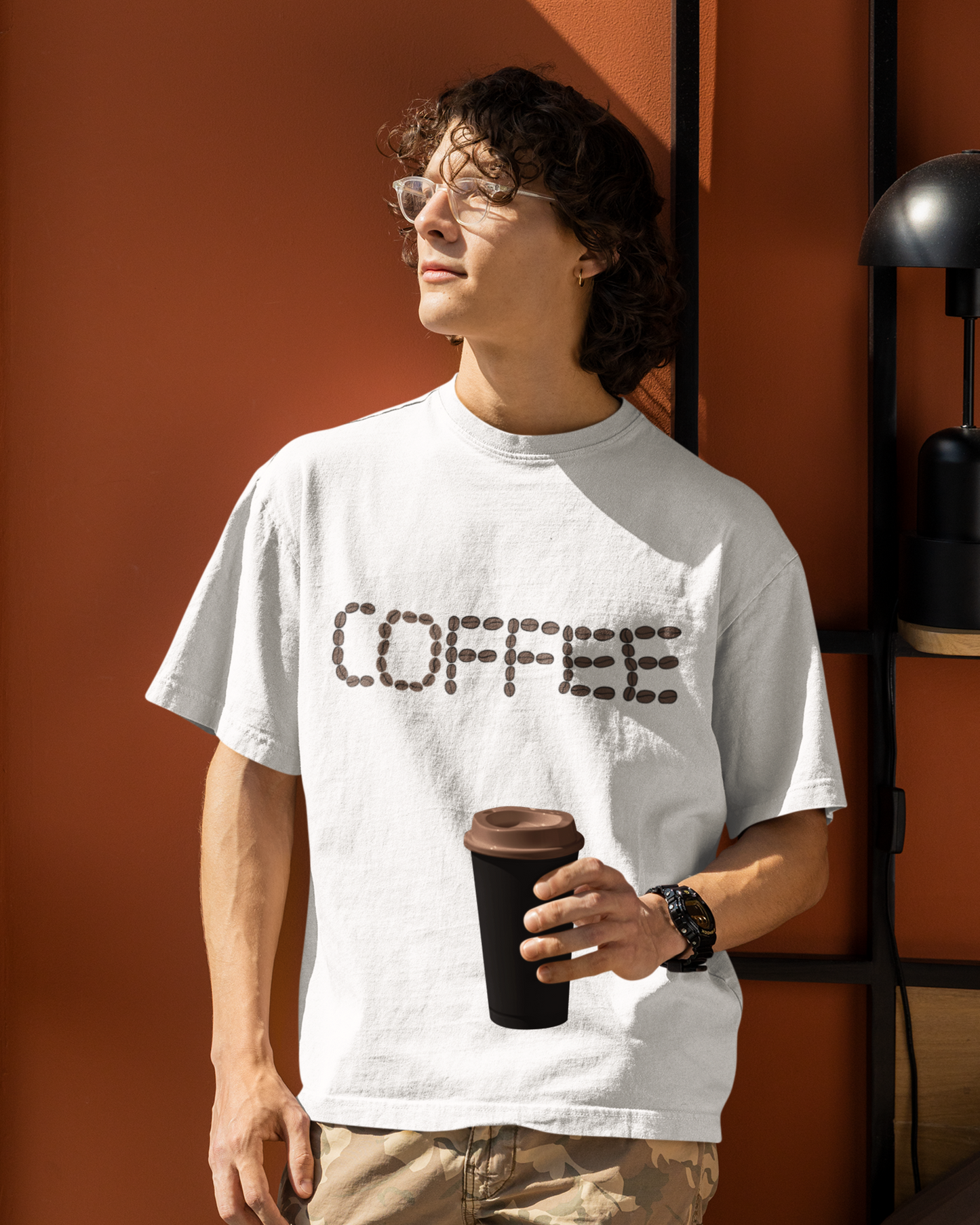 Vibeify Brew Bold Coffee Bean Premium Unisex Tee