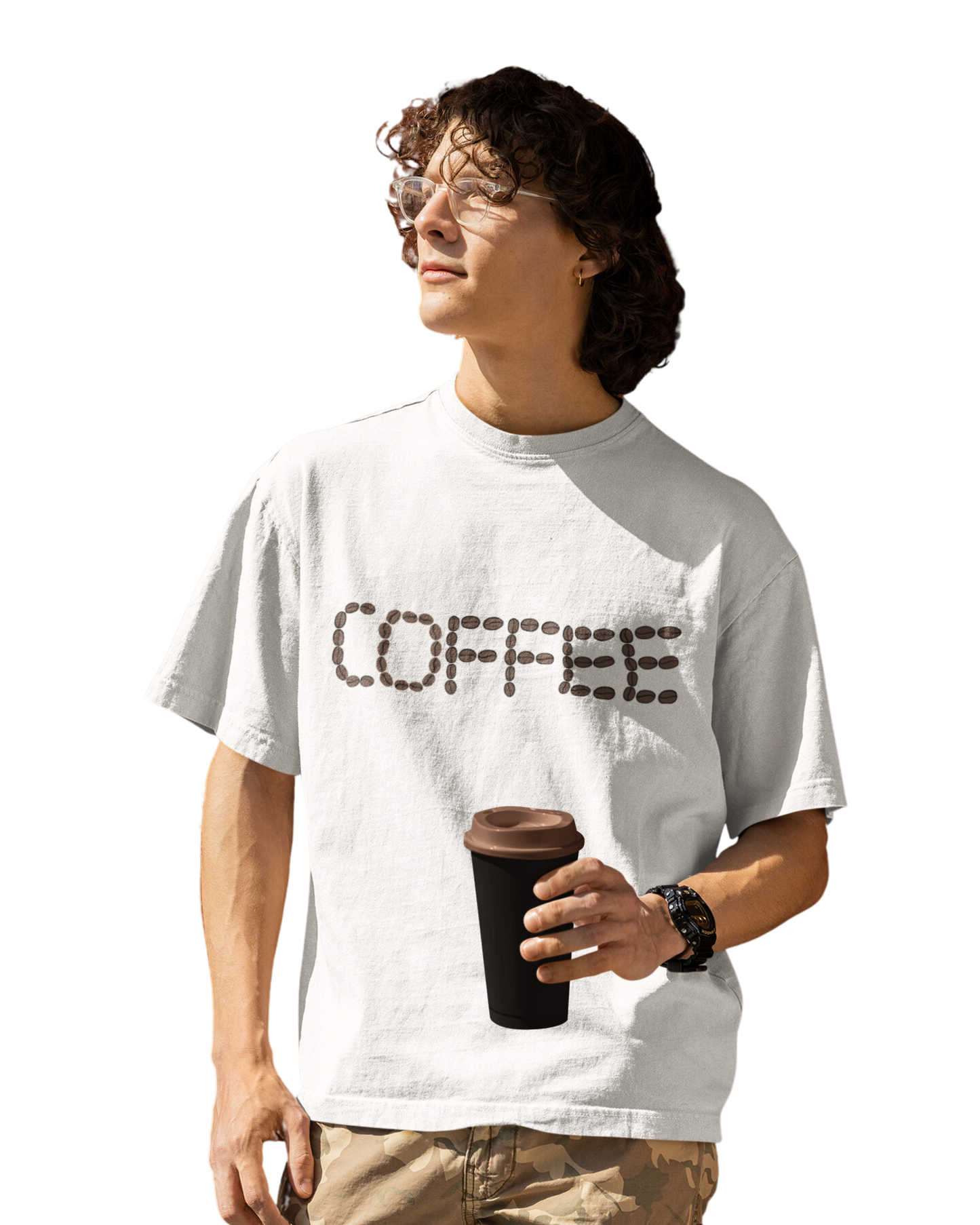 Vibeify Brew Bold Coffee Bean Premium Unisex Tee