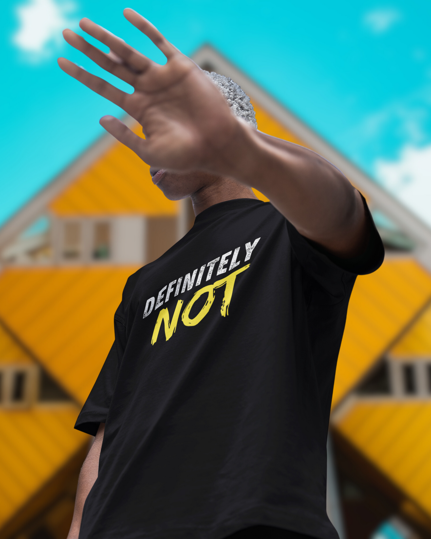 Definitely Not | Vibeify Unisex Premium Oversized T-Shirt